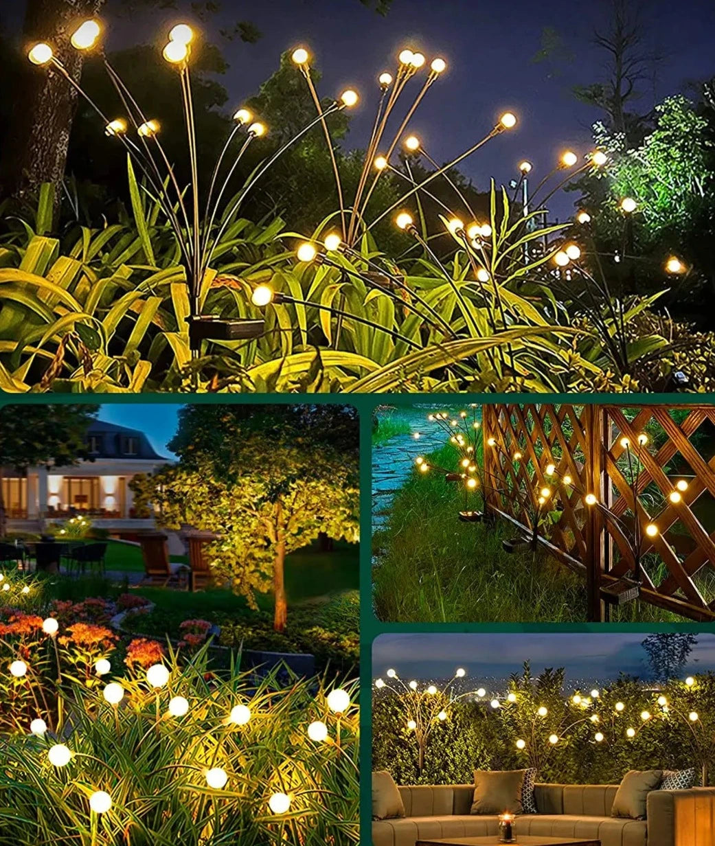 ENCHANTING LED GARDEN LIGHT WITH 10 BULBS