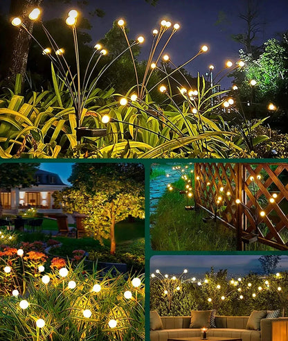 ENCHANTING LED GARDEN LIGHT WITH 10 BULBS