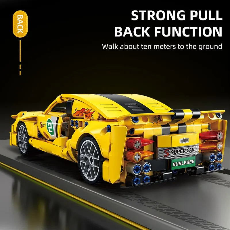 SPORTS CAR BLOCK SET